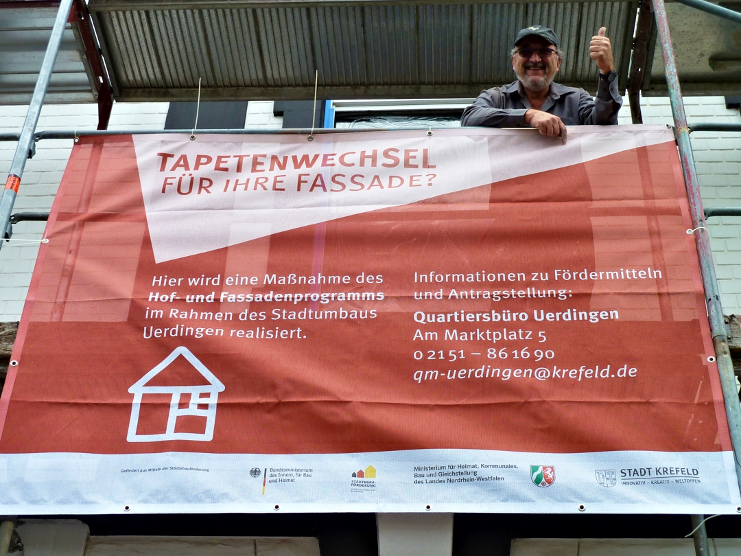 Die nächste Förderung über das Hof- und Fassadenprogramm ist gestartet