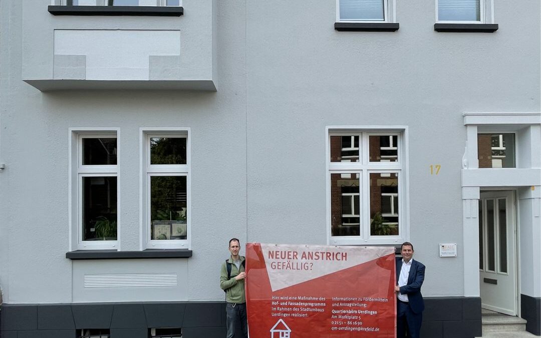 Hof- und Fassadenprogramm: Zwei weitere Häuser fertiggestellt
