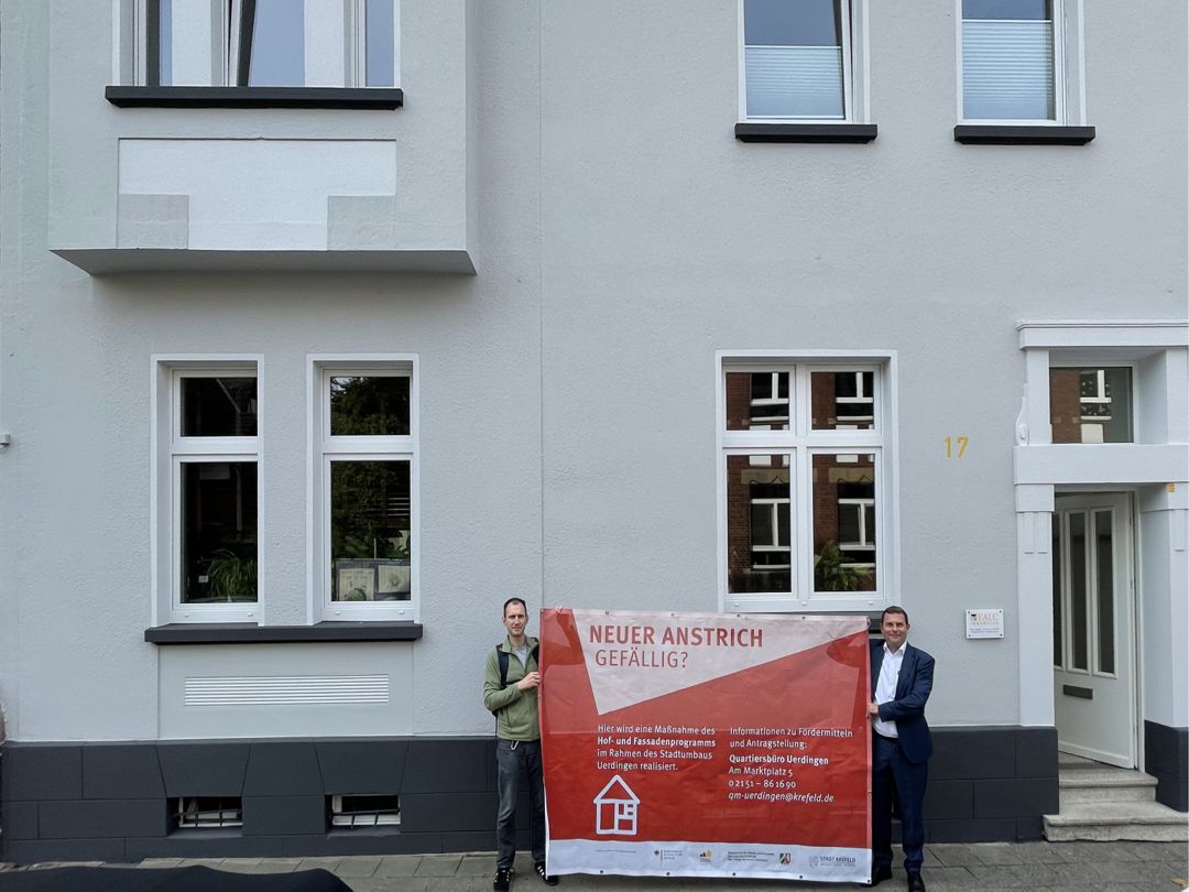 Hof- und Fassadenprogramm: Zwei weitere Häuser fertiggestellt