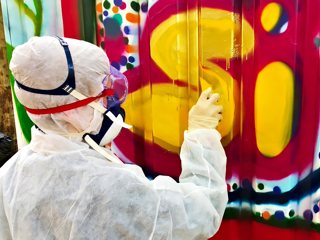 Verfügungsfonds-Projekt „Tor nach Uerdingen“ startet mit Graffiti-Workshops!