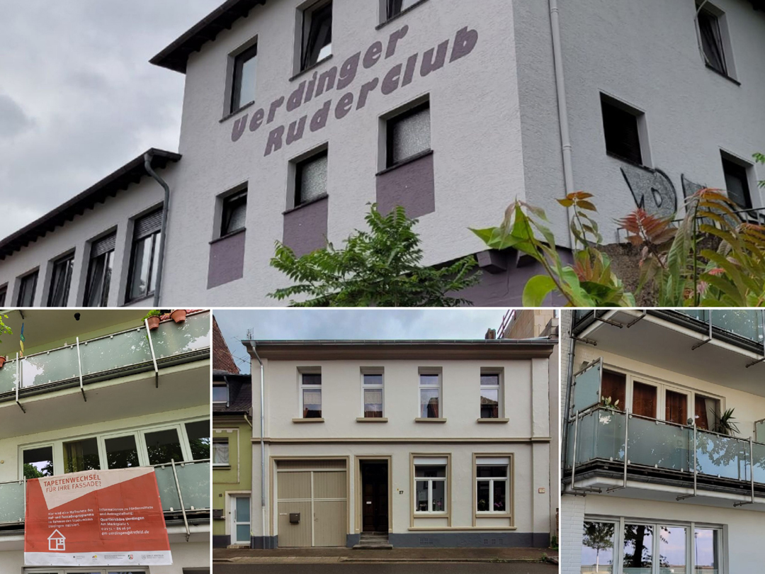Hof- und Fassadenprogramm: Vier weitere Fassaden erstrahlen in neuem Glanz