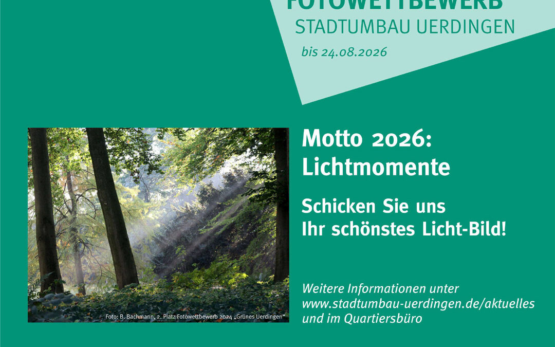 Fotowettbewerb 2026: Lichtmomente – Schicken Sie uns Ihr schönstes Licht-Bild!